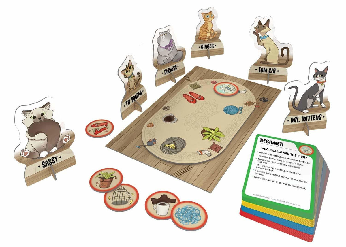 ThinkFun - Cat Crimes Game