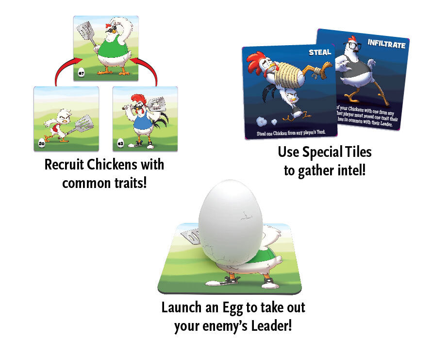Thinkfun - Chicken War Game