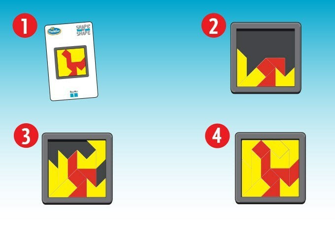 ThinkFun - Shape by Shape Game