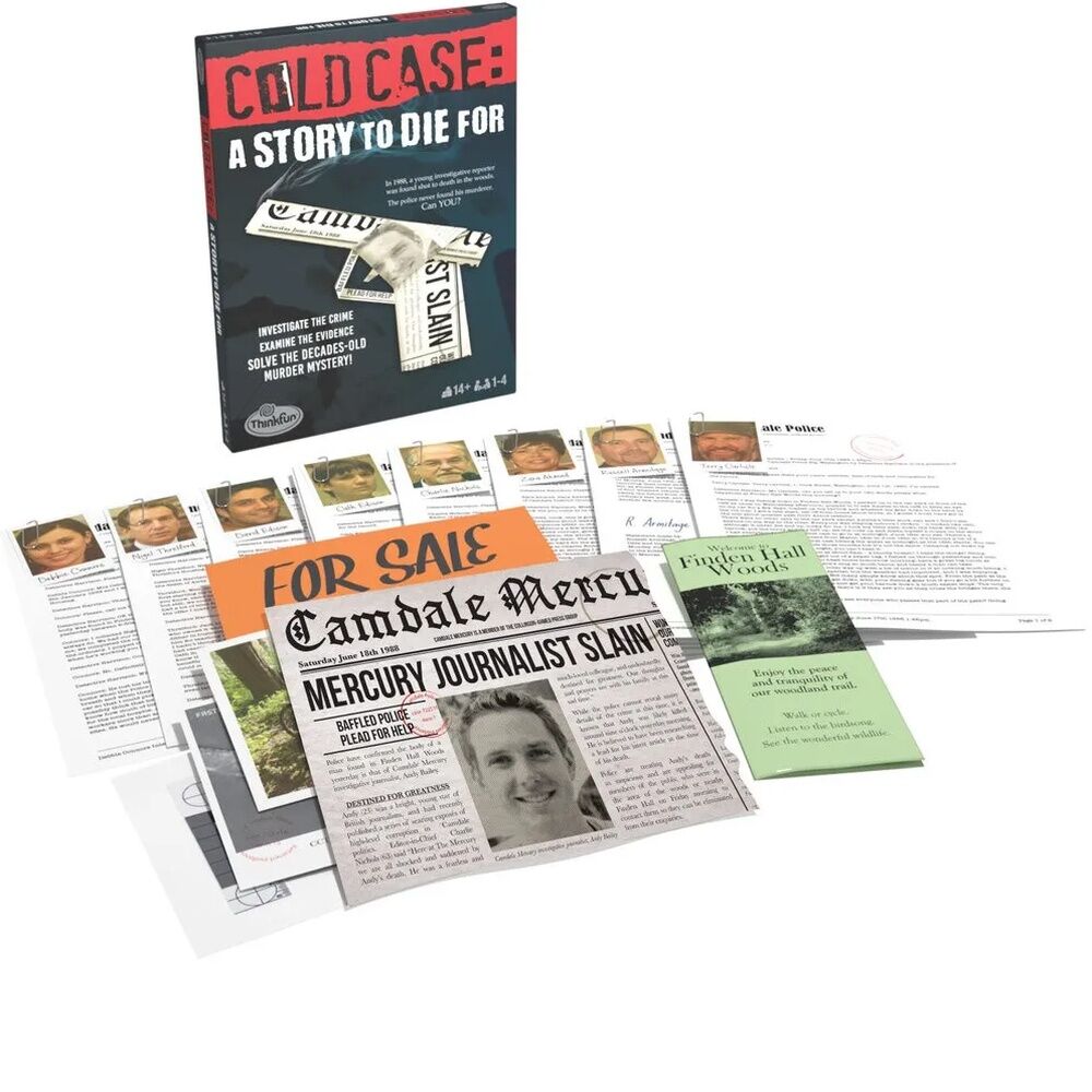 ThinkFun - Cold Case: A Story to Die For