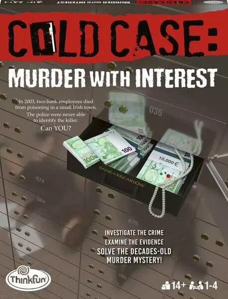 ThinkFun - Cold Case: Murder with Interest