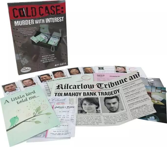 ThinkFun - Cold Case: Murder with Interest