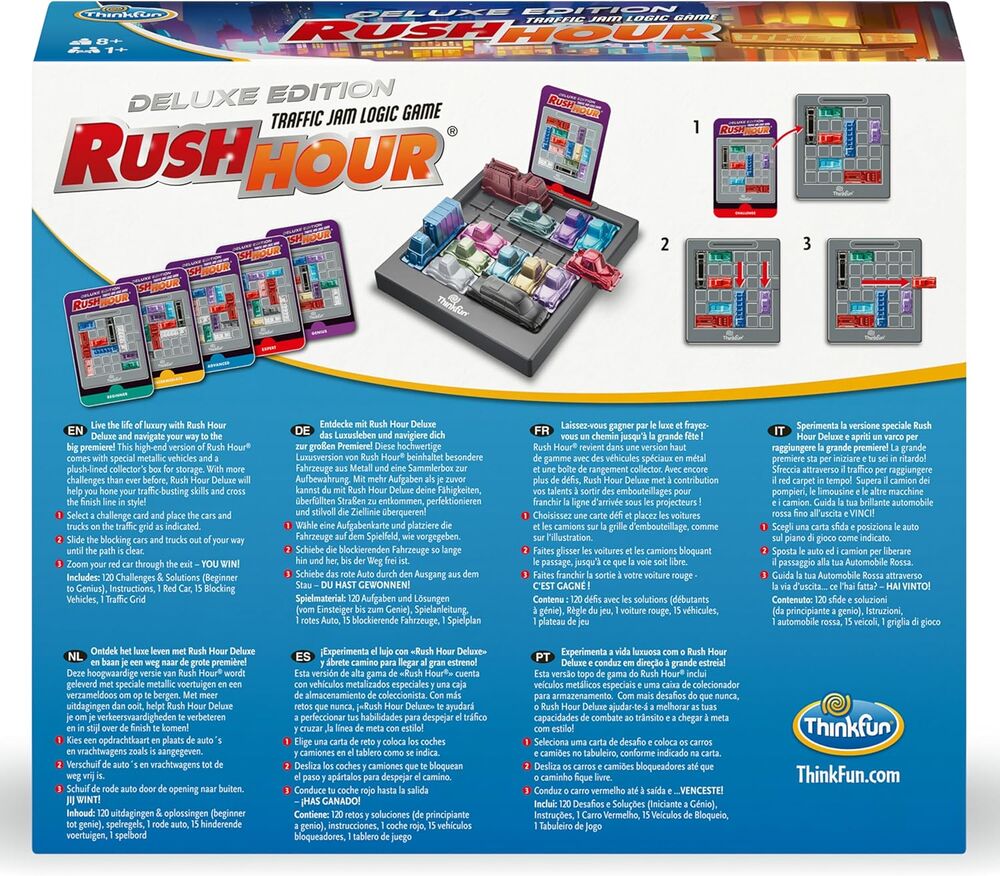 ThinkFun - Rush Hour Deluxe