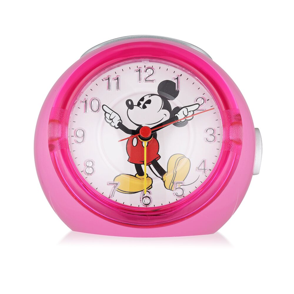 The Original Mickey Collection Mickey Mouse Musical Alarm Clock - Pink