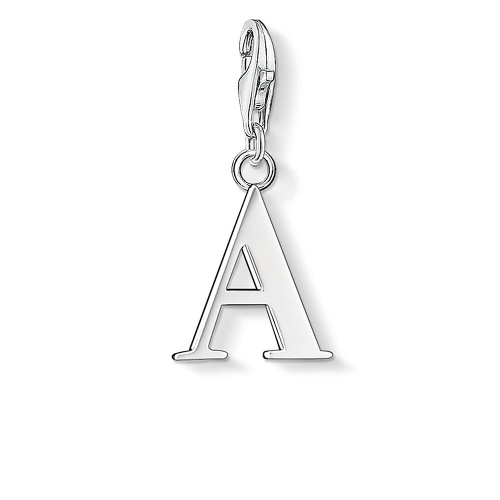Thomas Sabo Charm Club - "A" Silver Pendant