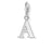 Thomas Sabo Charm Club - "A" Silver Pendant