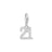 Thomas Sabo Charm Club - Number 21 Silver Pendant