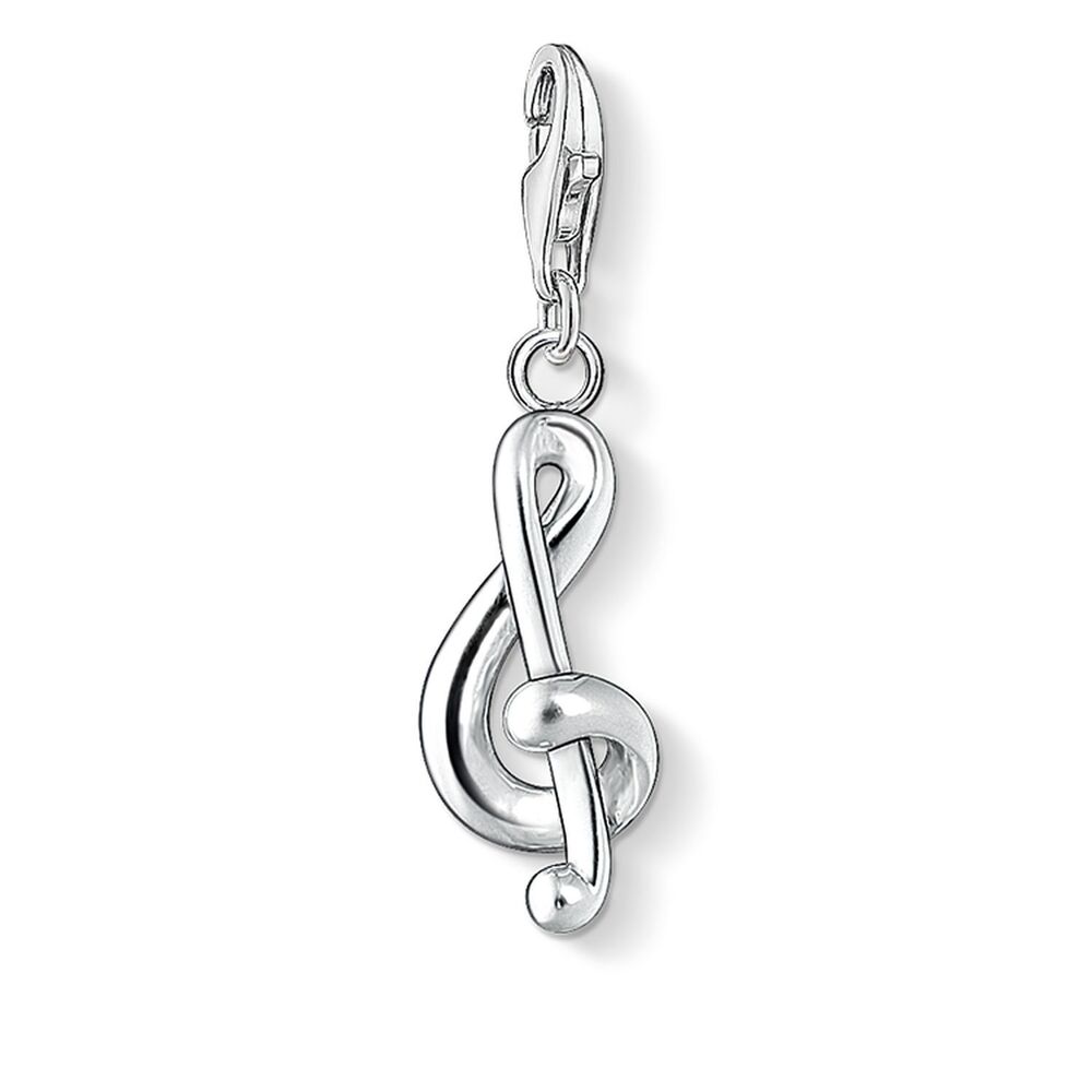 Thomas Sabo Charm Club - Musical Clef Silver Pendant