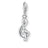 Thomas Sabo Charm Club - Musical Clef Silver Pendant