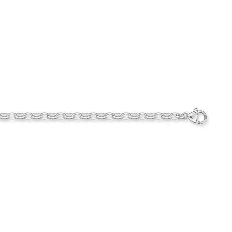 Thomas Sabo Charm Club - Classic Fine Link Silver Charm Bracelet