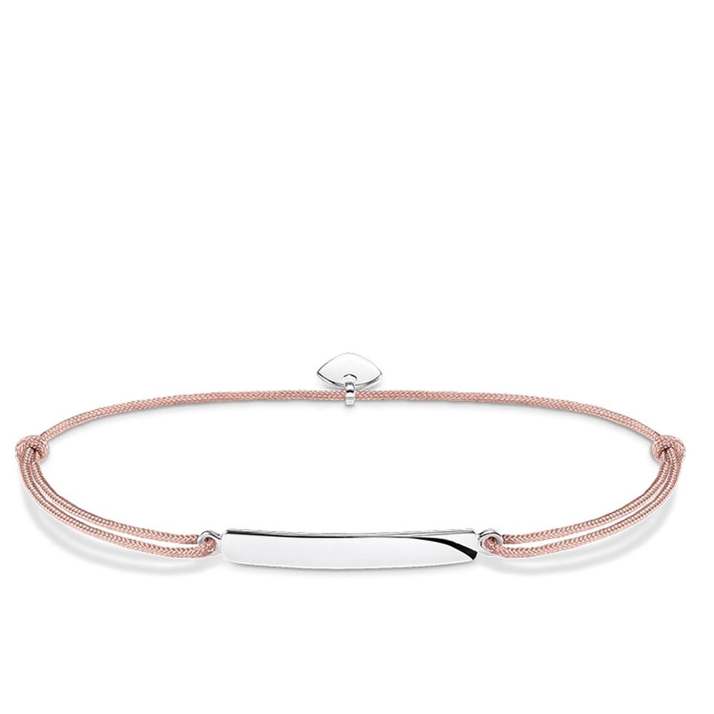 Thomas Sabo Little Secret - Classic Pink & Silver Bracelet