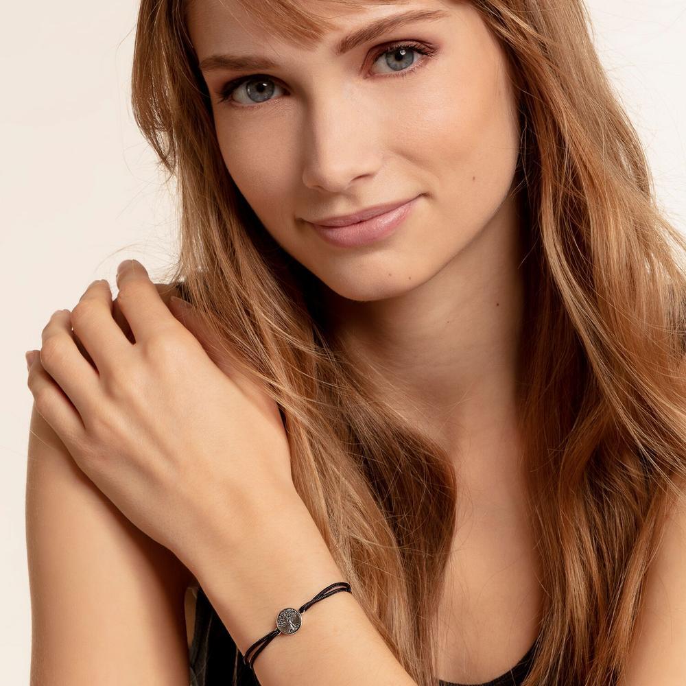 Thomas Sabo Little Secret - Tree of Love Black & Silver Bracelet