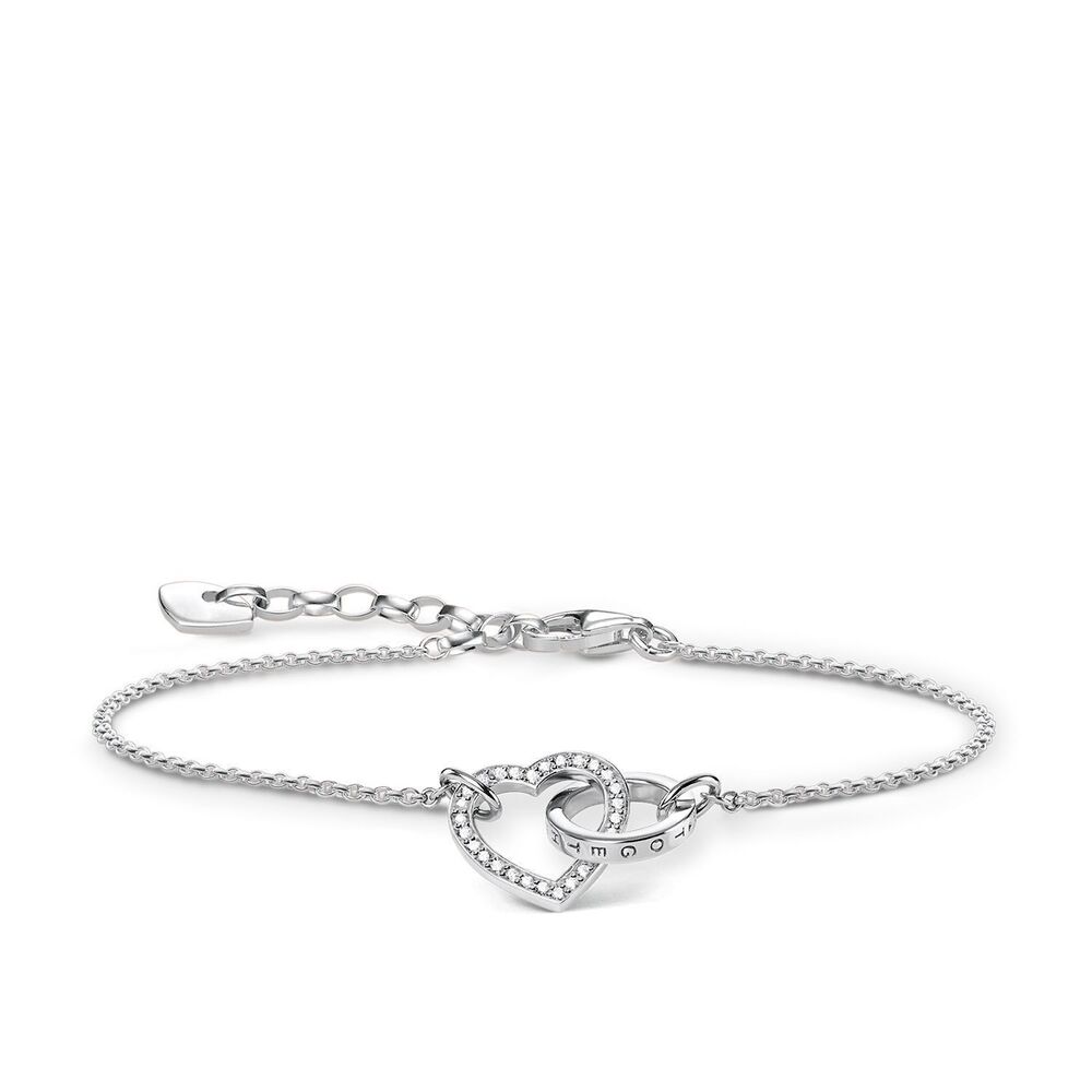 Thomas Sabo Bracelet - Together Heart Small Silver