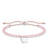 Thomas Sabo Charm Club - Heart with Rose Quartz Silver Bracelet