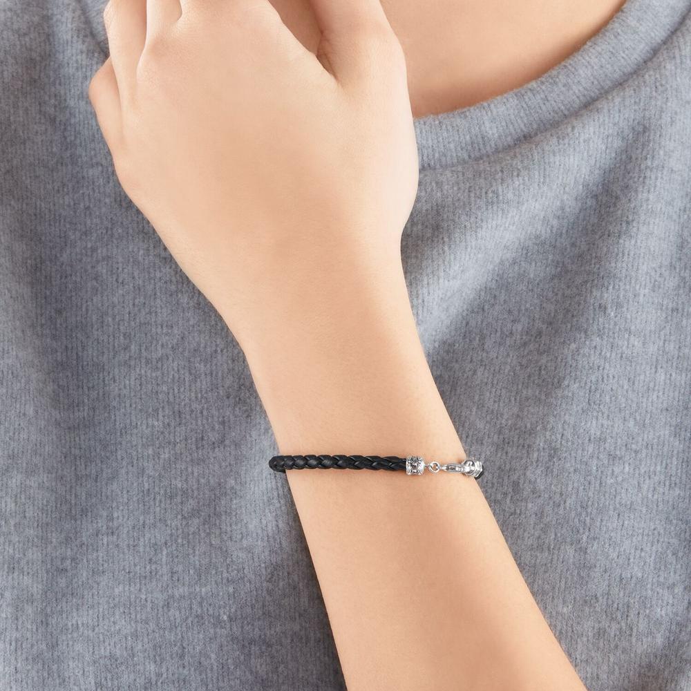 Thomas Sabo Bracelet - Black Leather