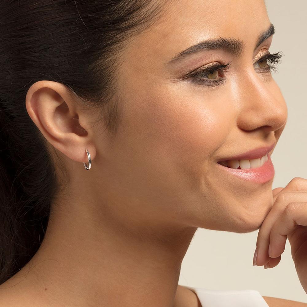 Thomas Sabo Earrings - Hoop Small Silver 1.5cm