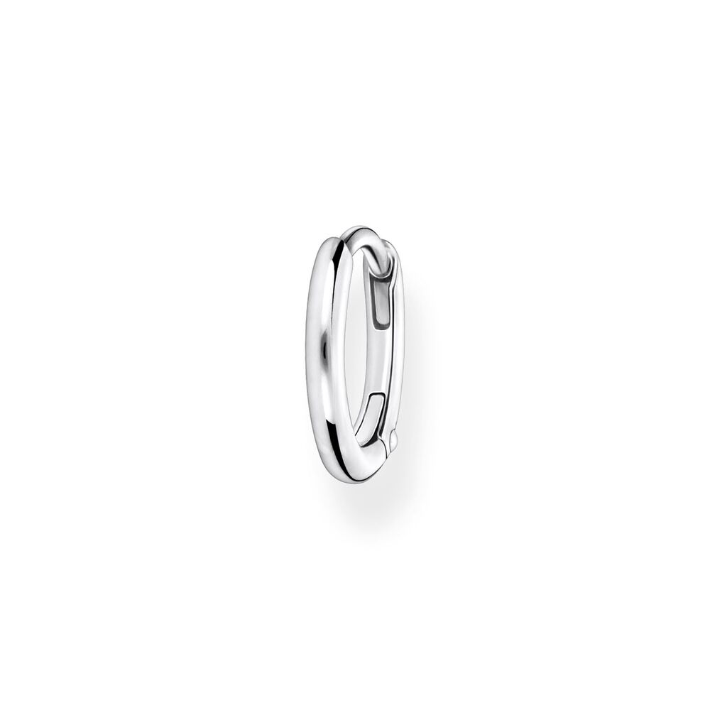 Thomas Sabo Charm Club - Single Hoop Classic Silver Earring 1.35cm