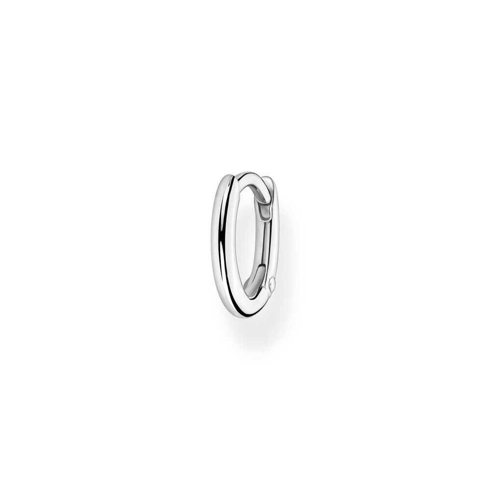 Thomas Sabo Charm Club - Single Hoop Classic Silver Earring 1.2cm