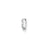 Thomas Sabo Charm Club - Single Hoop with Stones Silver Earring 1.4cm