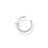 Thomas Sabo Charm Club - Single Ear Cuff White Stone Silver Earring
