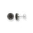 Thomas Sabo Earrings - Classic Pavé Black Stones with Onyx Silver Studs