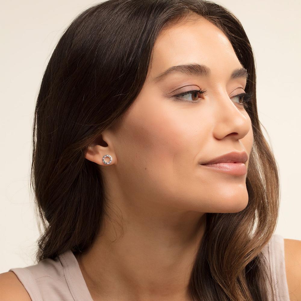 Thomas Sabo Earrings - Circles Together Silver Studs