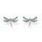 Thomas Sabo Earrings - Dragonfly Silver Studs