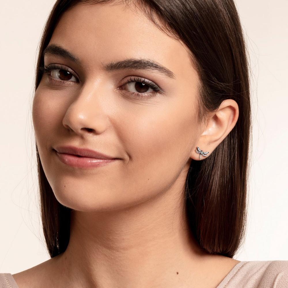 Thomas Sabo Earrings - Dragonfly Silver Studs