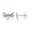 Thomas Sabo Earrings - Dragonfly Silver Studs