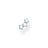 Thomas Sabo Charm Club - Single Stud White Stones Silver Earring