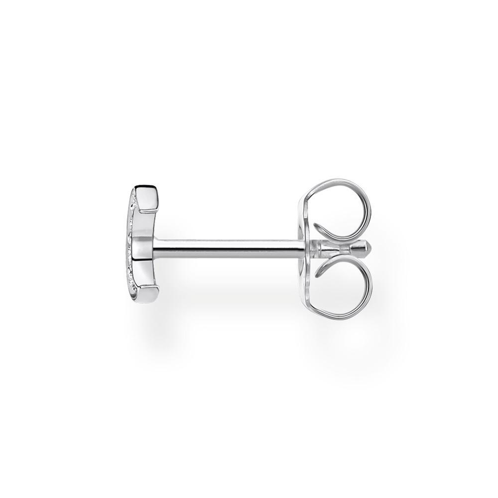 Thomas Sabo Charm Club - Single Stud Moon Silver Earring