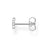 Thomas Sabo Charm Club - Single Stud Moon Silver Earring