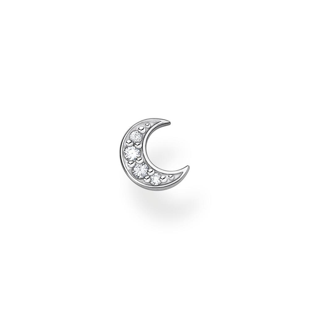 Thomas Sabo Charm Club - Single Stud Moon Silver Earring