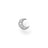 Thomas Sabo Charm Club - Single Stud Moon Silver Earring