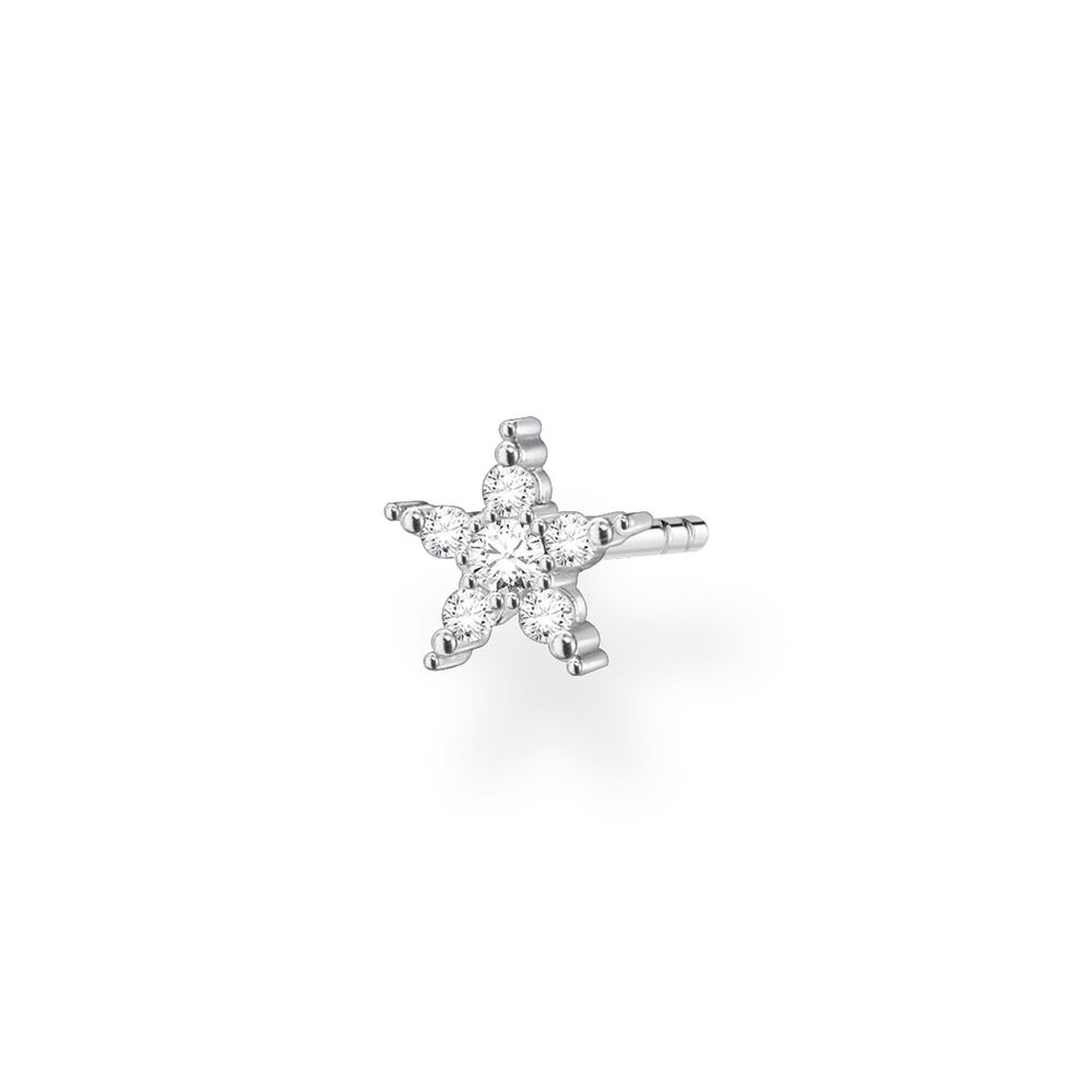 Thomas Sabo Charm Club - Single Stud Star Silver Earring
