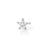 Thomas Sabo Charm Club - Single Stud Star Silver Earring