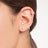 Thomas Sabo Charm Club - Single Stud White Stone Silver Earring