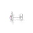 Thomas Sabo Charm Club - Single Stud Pink Stone Silver Earring