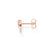 Thomas Sabo Charm Club - Single Stud Dragonfly Rose Gold Earring