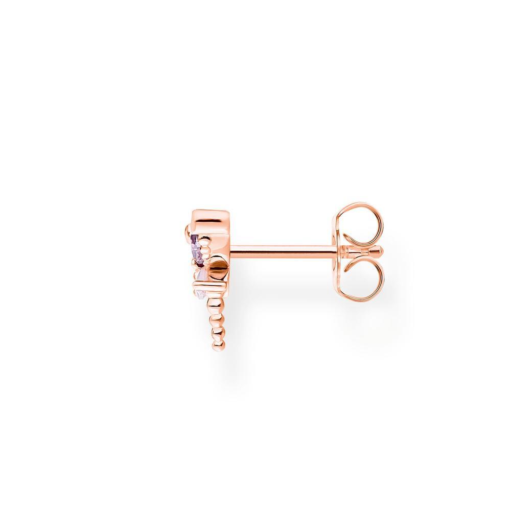 Thomas Sabo Charm Club - Single Stud Dragonfly Rose Gold Earring