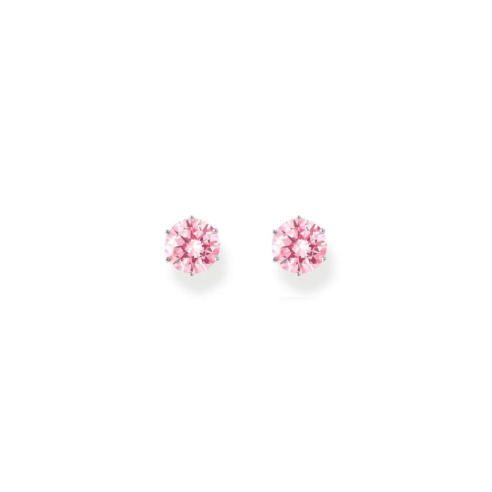 Thomas Sabo Earrings - Pink Zirconia Studs