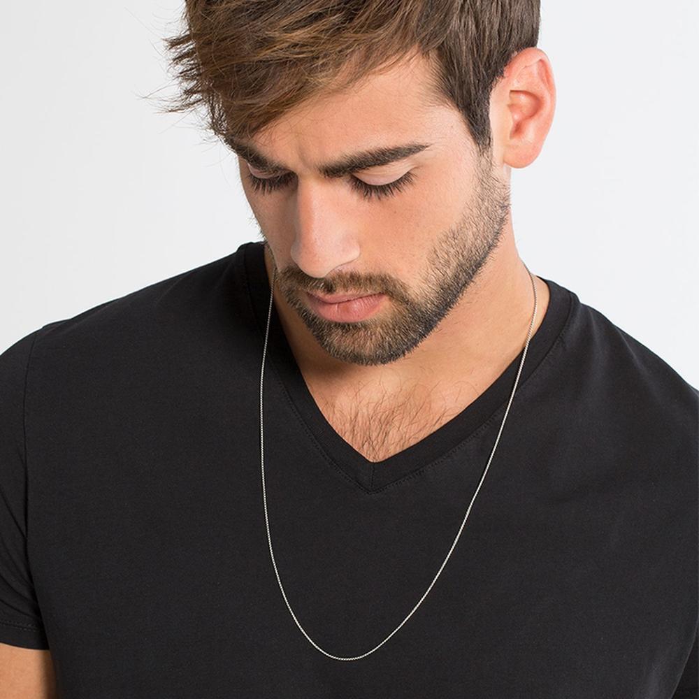 Thomas Sabo Charm Club - Venezia Thin Silver Blackened Chain