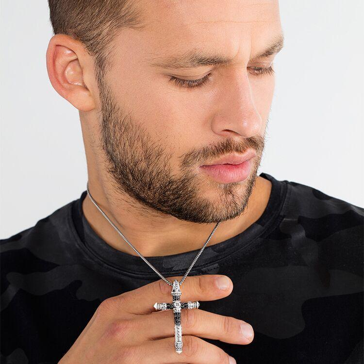 Thomas Sabo Charm Club - Venezia Thick Silver Blackened Chain