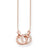 Thomas Sabo Necklace - Together Forever Rose Gold