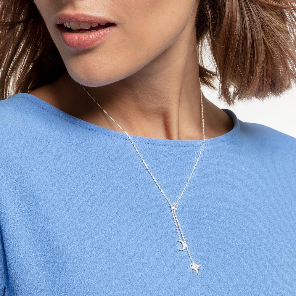 Thomas Sabo Necklace - Star & Moon Silver