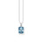Thomas Sabo Necklace - Blue Stone Silver