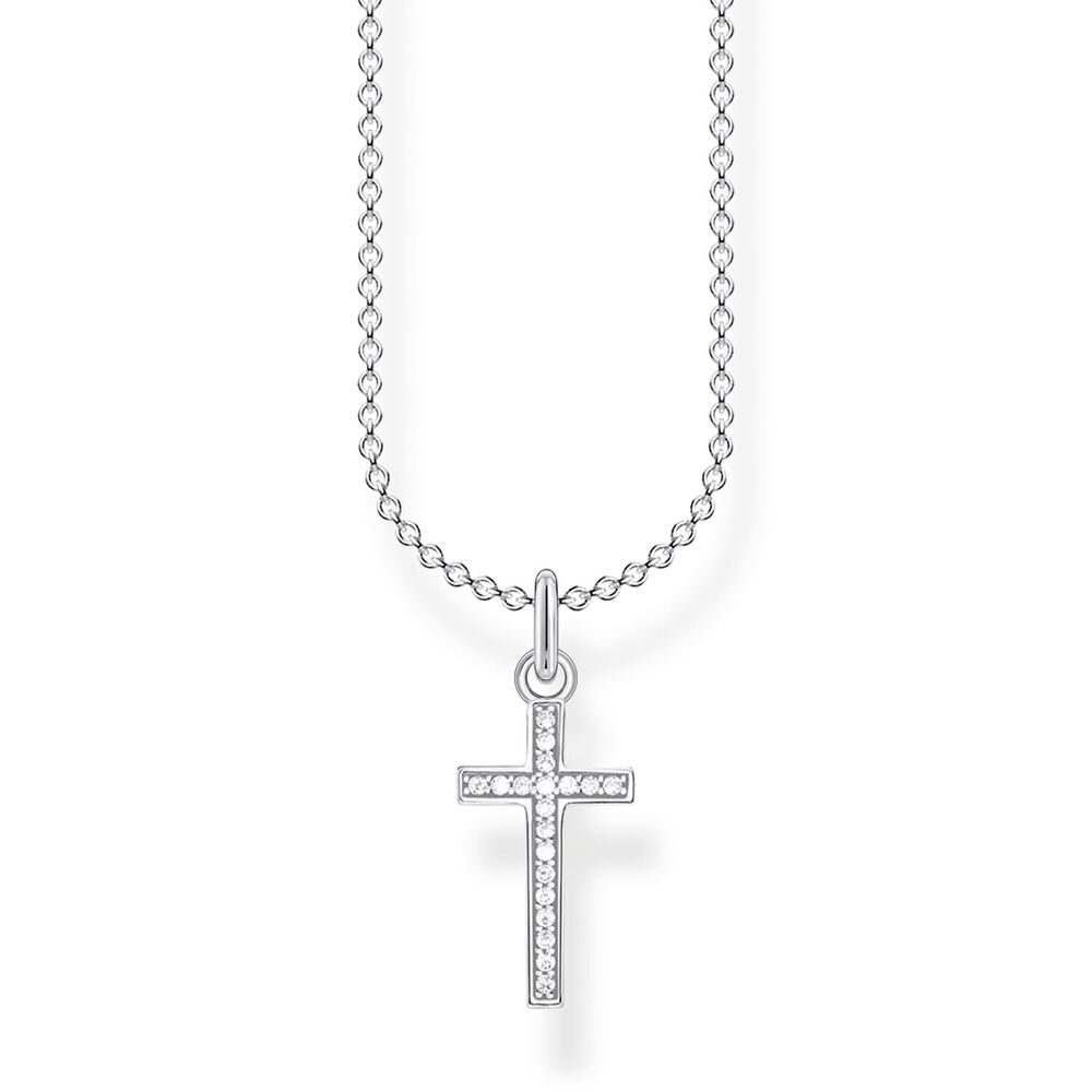 Thomas Sabo Charm Club - Cross Silver Necklace