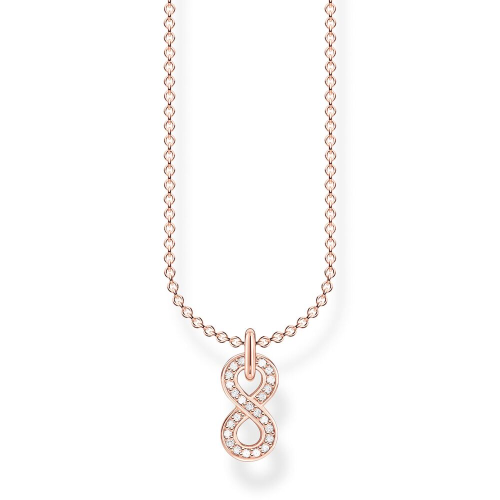 Thomas Sabo Charm Club - Infinity Rose Gold Necklace