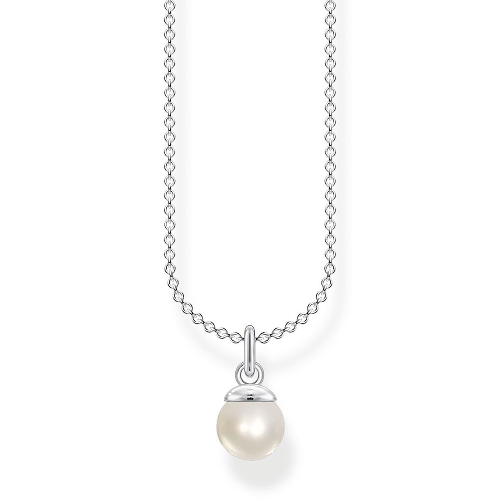 Thomas Sabo Charm Club - Pearl Silver Necklace