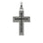 Thomas Sabo Pendant - Cross Black Pavé Silver